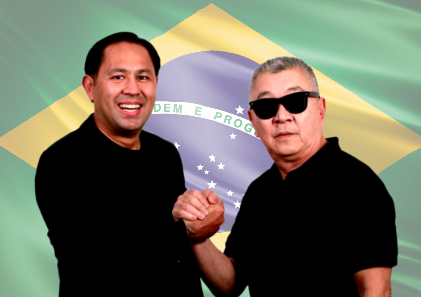 Coletivo Japonês da Federal e Japa da Civil e (Foto: Campanha/Divulgação)).